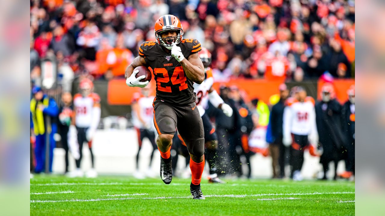 Denzel Ward Cleveland Browns NFL Color Rush Rookie Nike On Field