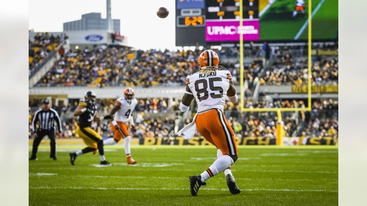 Browns TE David Njoku: Win over Steelers, 2-0 start 'would be huge