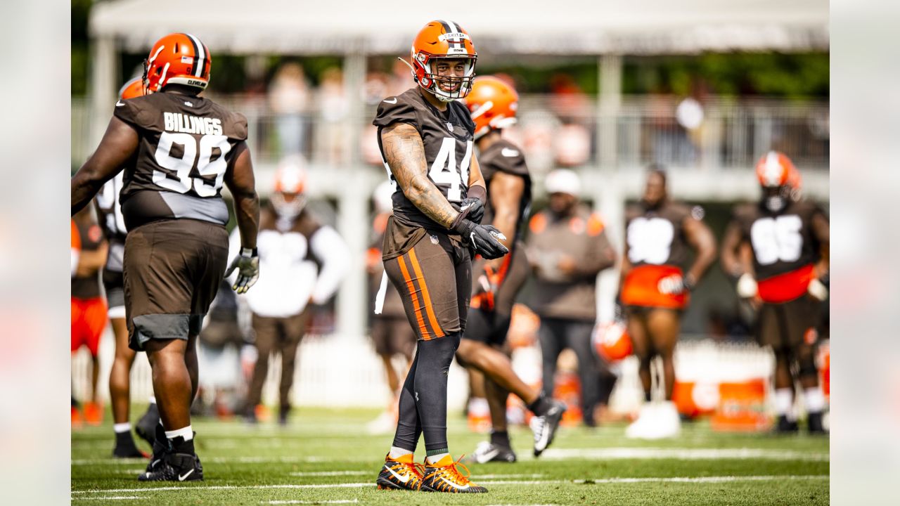 Cleveland Browns running back Demetric Felton Jr. takes part in drills  during the NFL football team's training camp, Thursday, July 28, 2022, in  Berea, Ohio. (AP Photo/Nick Cammett Stock Photo - Alamy