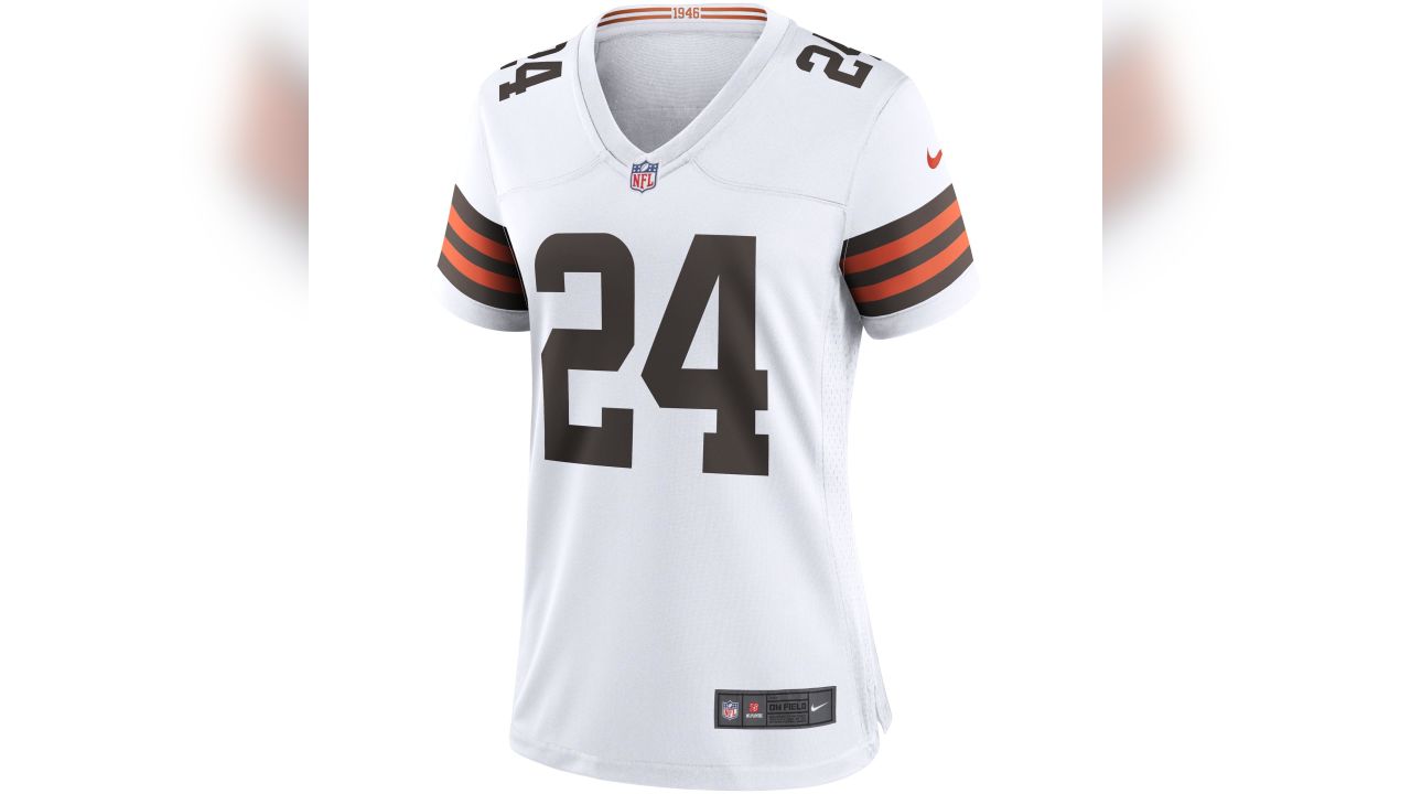 2012-13 CLEVELAND BROWNS RICHARDSON #33 AUTHENTIC NIKE JERSEY (AWAY) L -  Classic American Sports