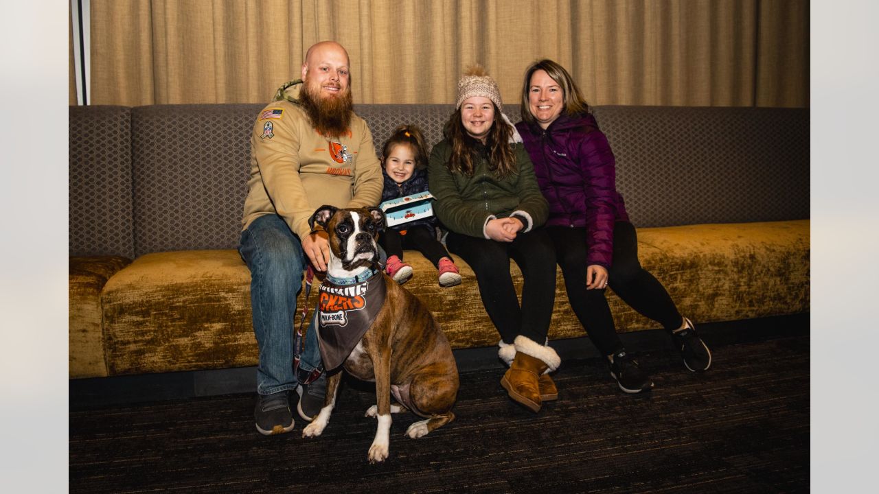 Browns host 'Howl-o-ween' for Barking Backers members at