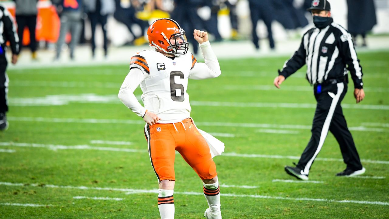 Browns show uncommon resiliency in NFL playoff win over Steelers