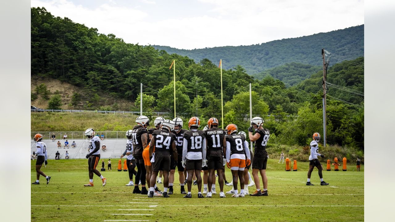 Donovan Peoples-Jones makes highlight catch as training camp opens