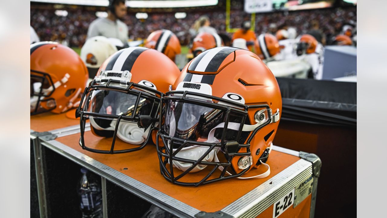 Cleveland Browns tease their new look helmets they'll debut against  Steelers on Monday Night Football - A to Z Sports