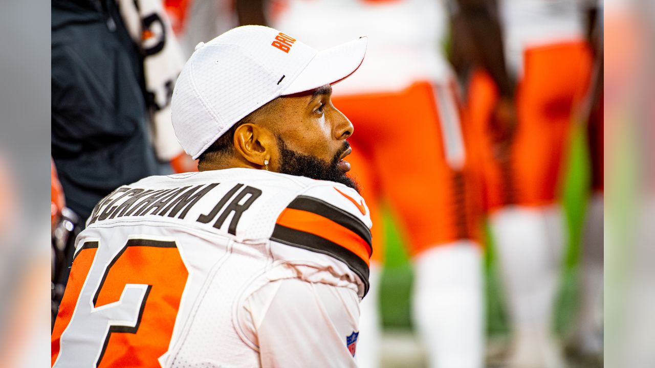 Cleveland Browns running back Dontrell Hilliard returns a kickoff during an  NFL preseason football game against the Washington Redskins, Thursday, Aug.  8, 2019, in Cleveland. Cleveland won 30-10. (AP Photo/David Richard Stock