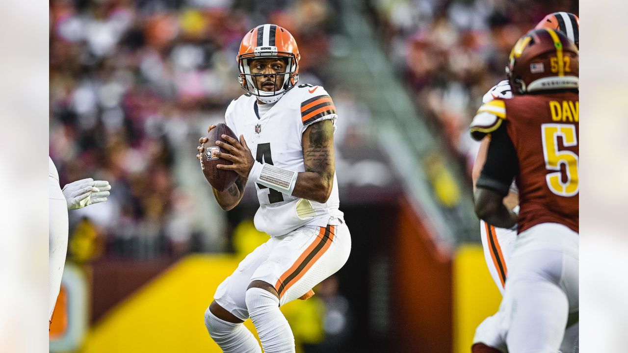 2nd-half surge from Deshaun Watson leads Browns to win over Commanders