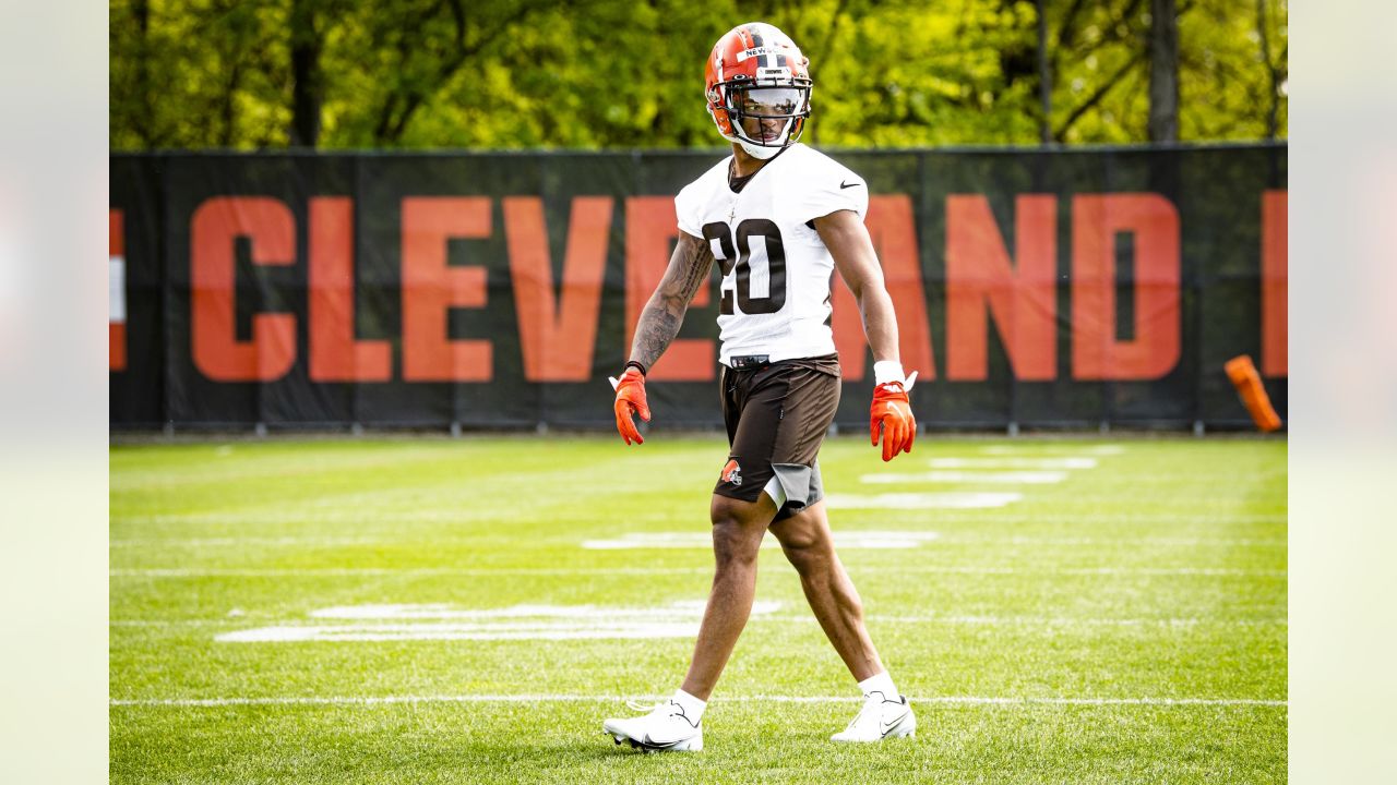 NFL - NFLPA Rookie Premiere Cleveland Browns running back Nick Chubb (31)  poses for a portrait during the NFLPA Rookie Premiere on Saturday, May 19,  2018 in Thousand Oaks, Calif. (Ben Liebenberg/NFL)