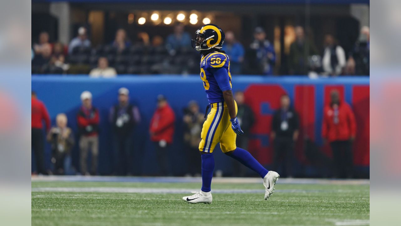 Los Angeles Rams outside linebacker Cory Littleton (58) during the