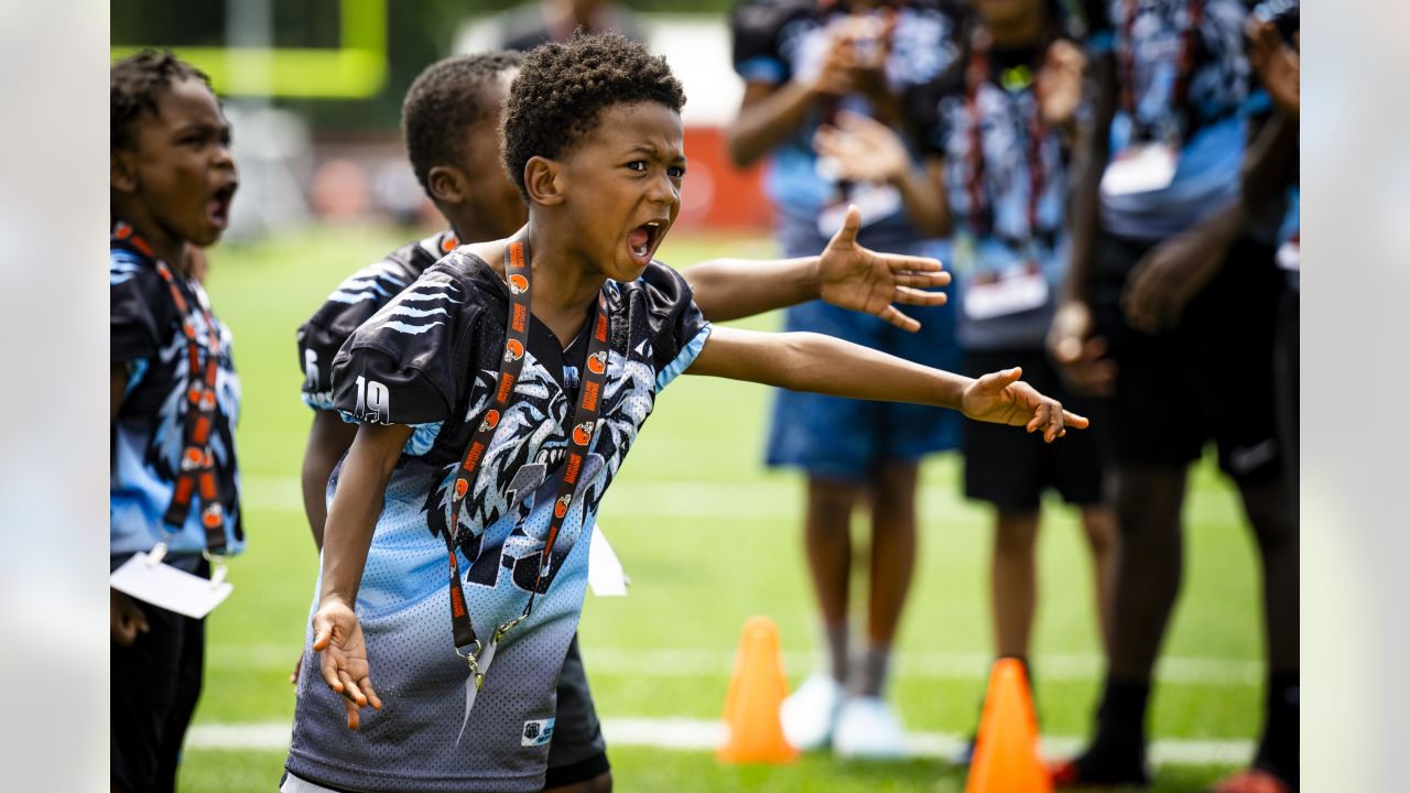 Cleveland Browns Youth Football Camp at Ellet CLC - July 21, 2023