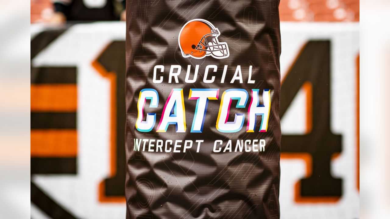 Cleveland Browns Intercept cancer NFL Crucial Catch shirt, hoodie