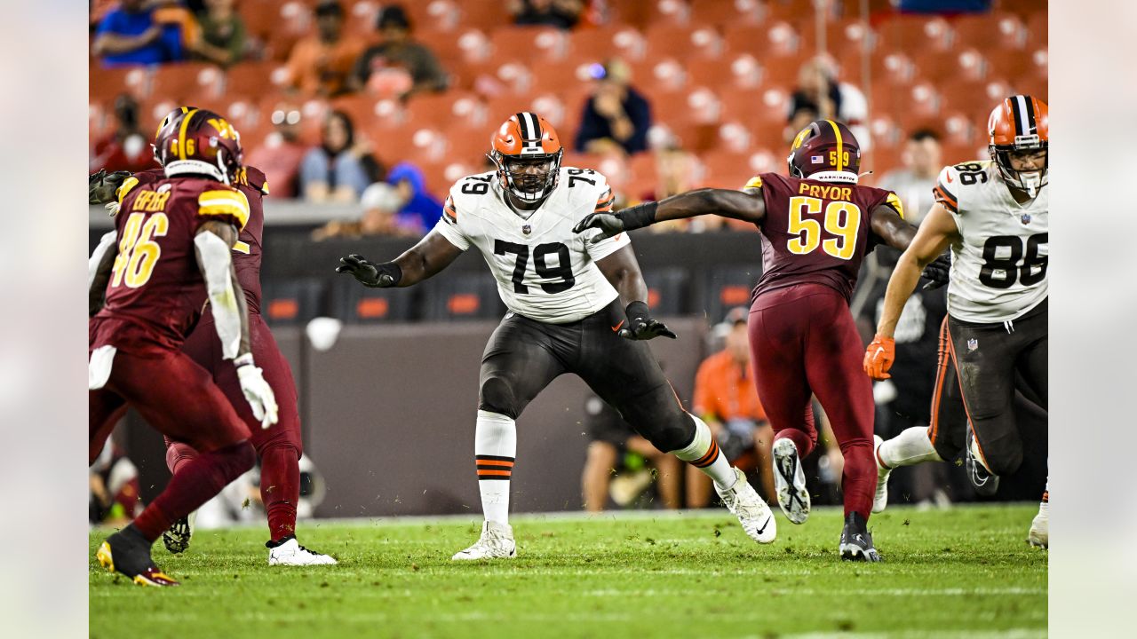 Cleveland Browns vs. Washington Commanders preseason game, August