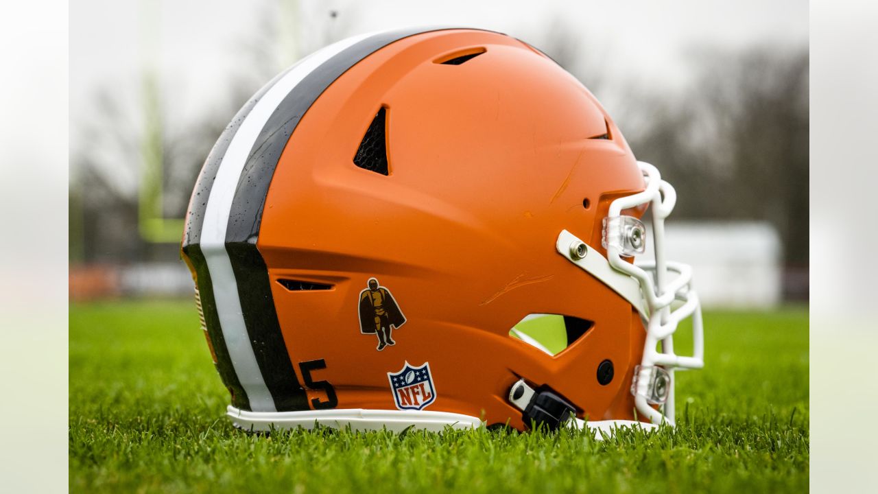 After much anticipation, the Browns have unveiled their alternate helmets :  r/AFCNorthMemeWar