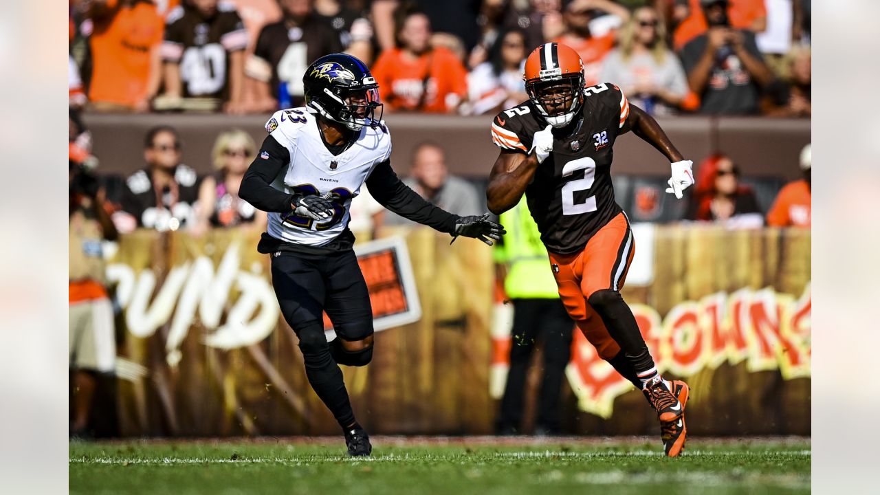 cleveland browns and the baltimore ravens