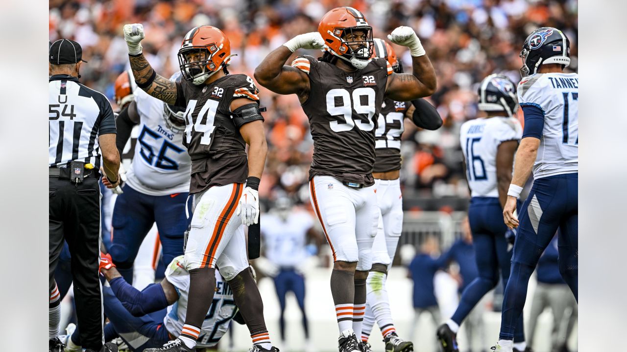 Cleveland Browns cornerback Martin Emerson Jr. (23) on defense during an  NFL football game against the Carolina Panthers, Sunday, Sep. 11, 2022, in  Charlotte, N.C. (AP Photo/Brian Westerholt Stock Photo - Alamy