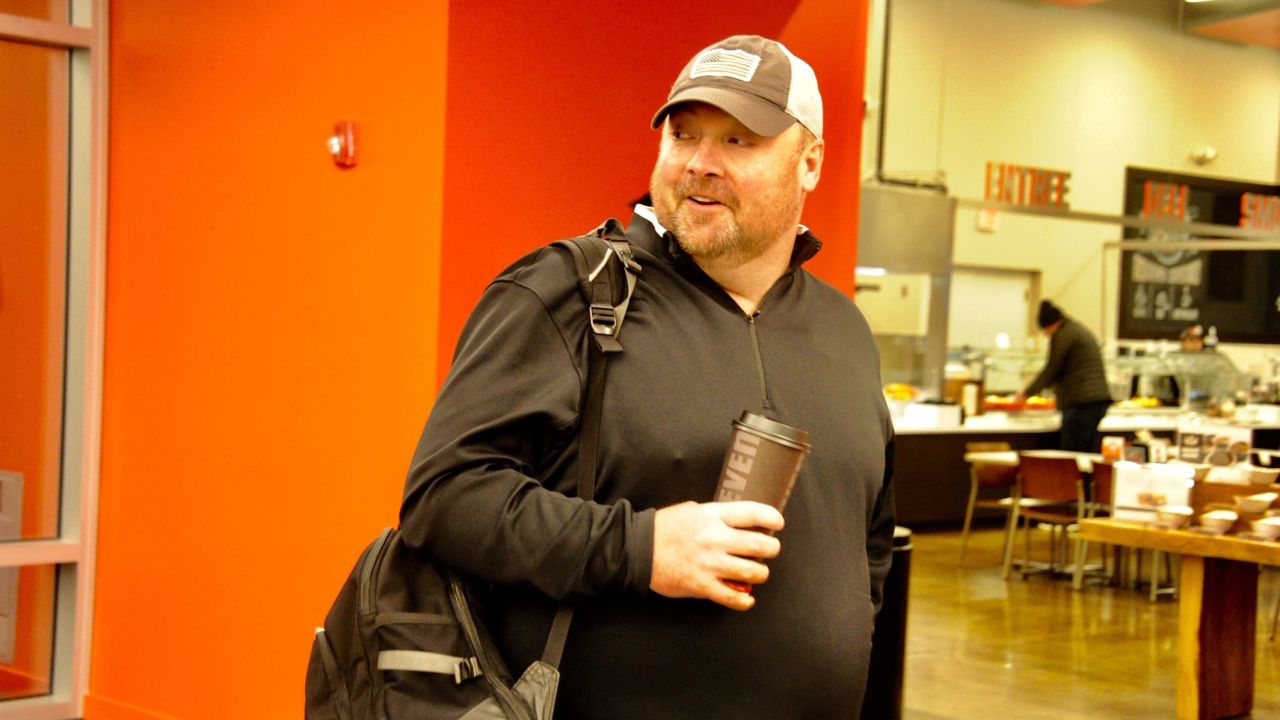 How did Freddie Kitchens' personal Browns gear end up on  ?