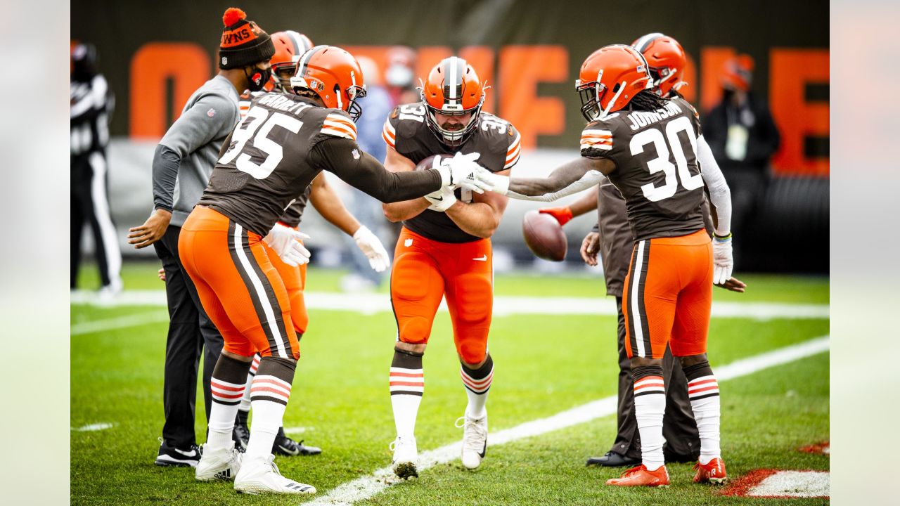 Cleveland Browns Kareem Hunt vs. Pittsburgh Steelers, January 10, 2021 