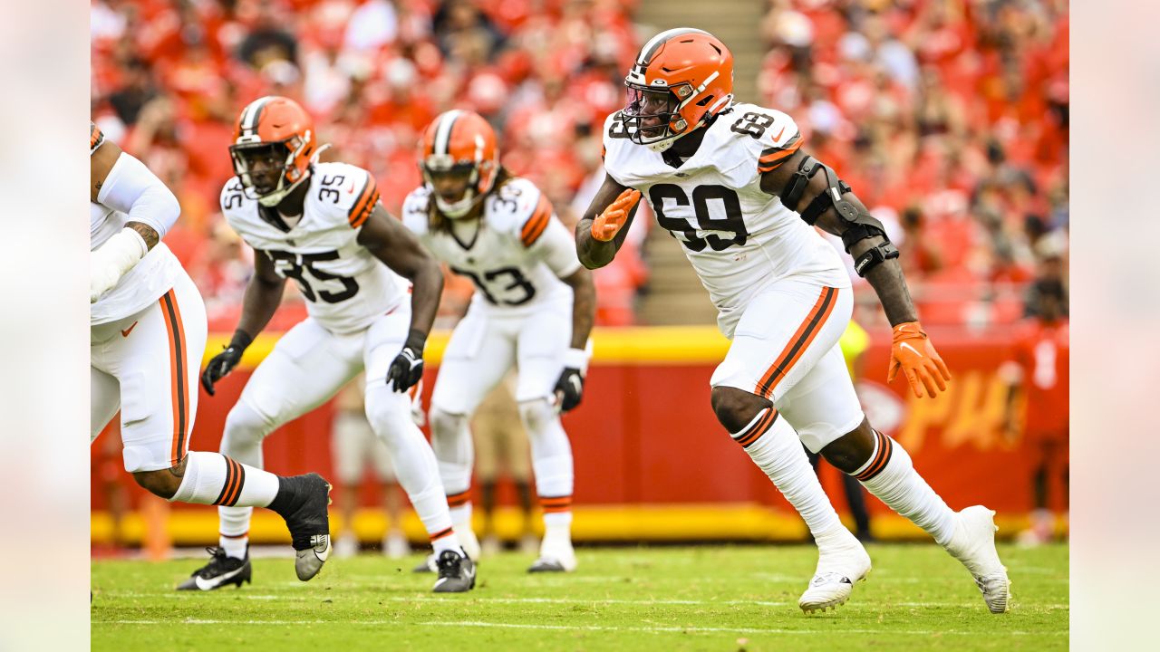 The Cleveland Browns play the Kansas City Chiefs in the final preseason  game Saturday