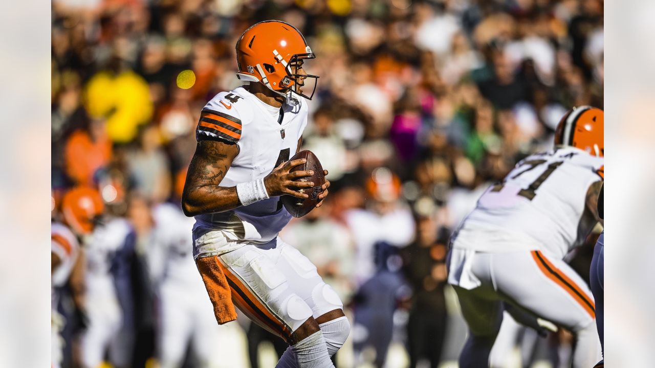 2nd-half surge from Deshaun Watson leads Browns to win over Commanders