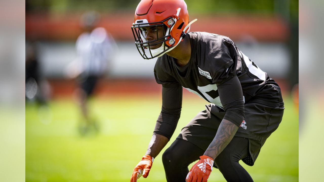 Cleveland Browns cornerback Greedy Williams (26) pursues a play on