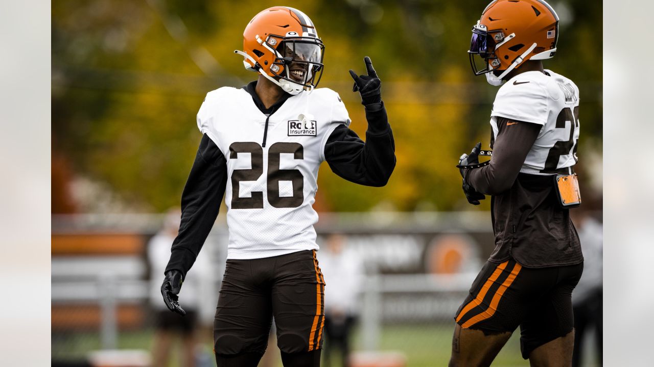 Greedy Williams Signed Brown Football Jersey