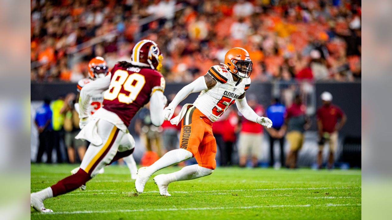 Browns mic'd up celebrating Damon Sheehy-Guiseppi's return TD