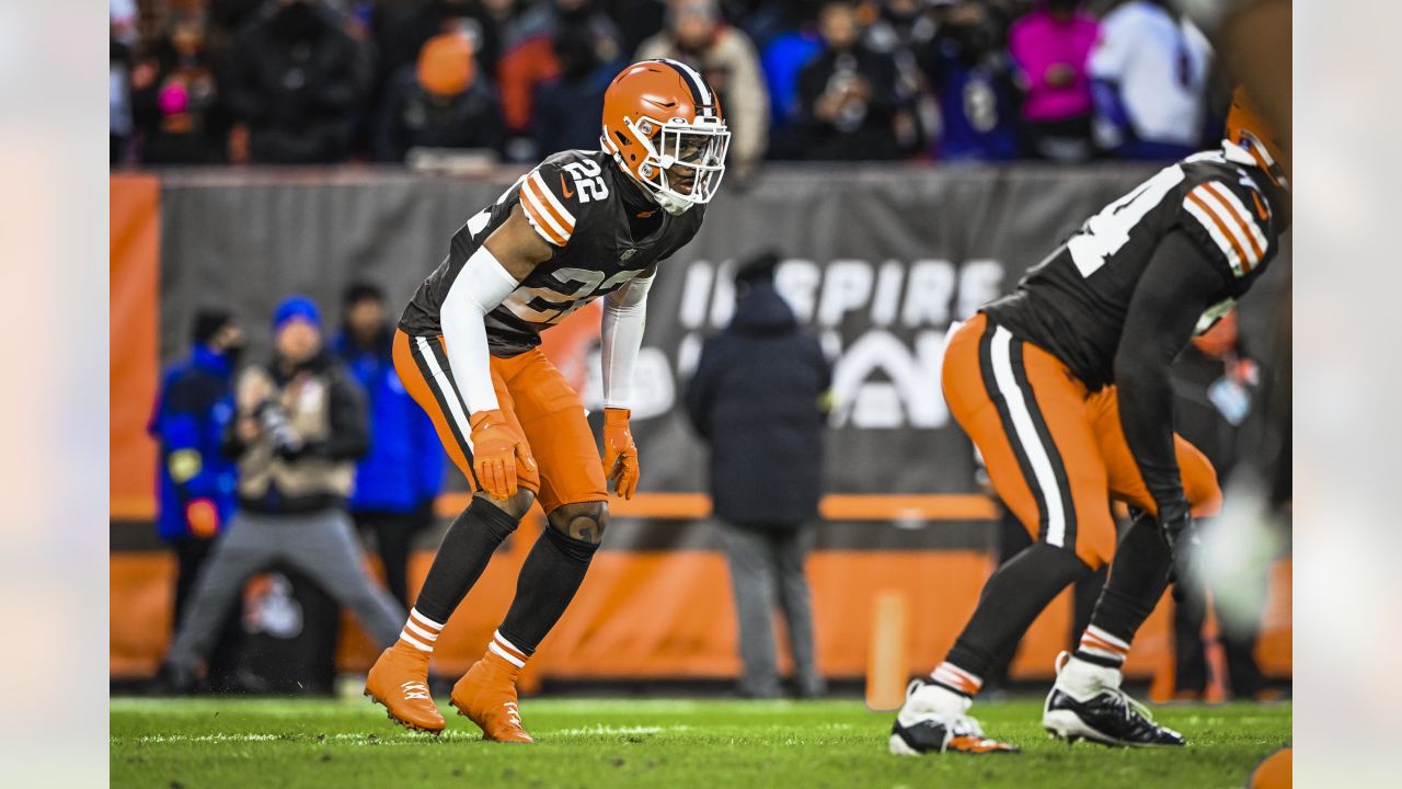 Cleveland Browns Game-Used Wilson Duke Football vs. Baltimore Ravens on December  17, 2022