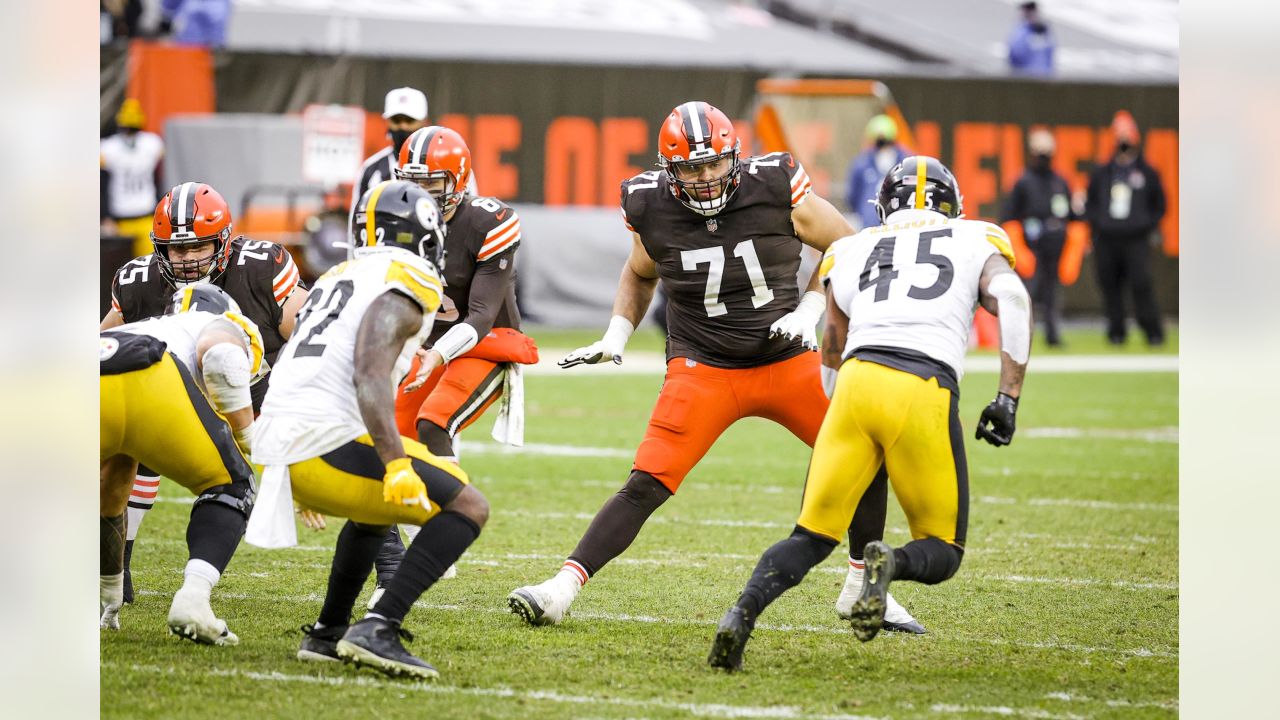 Cleveland Browns Kareem Hunt vs. Pittsburgh Steelers, January 10, 2021 