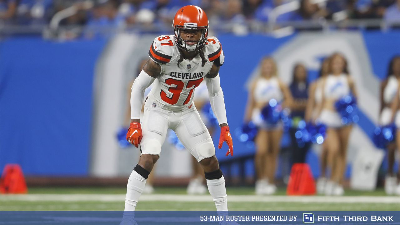 Buffalo Bills defensive back Denzel Rice (37) against the Detroit