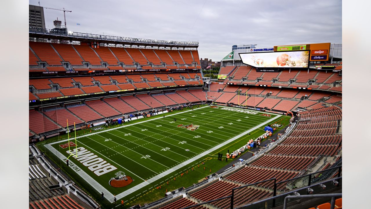 Cleveland Browns Stadium, section 111, home of Cleveland Browns