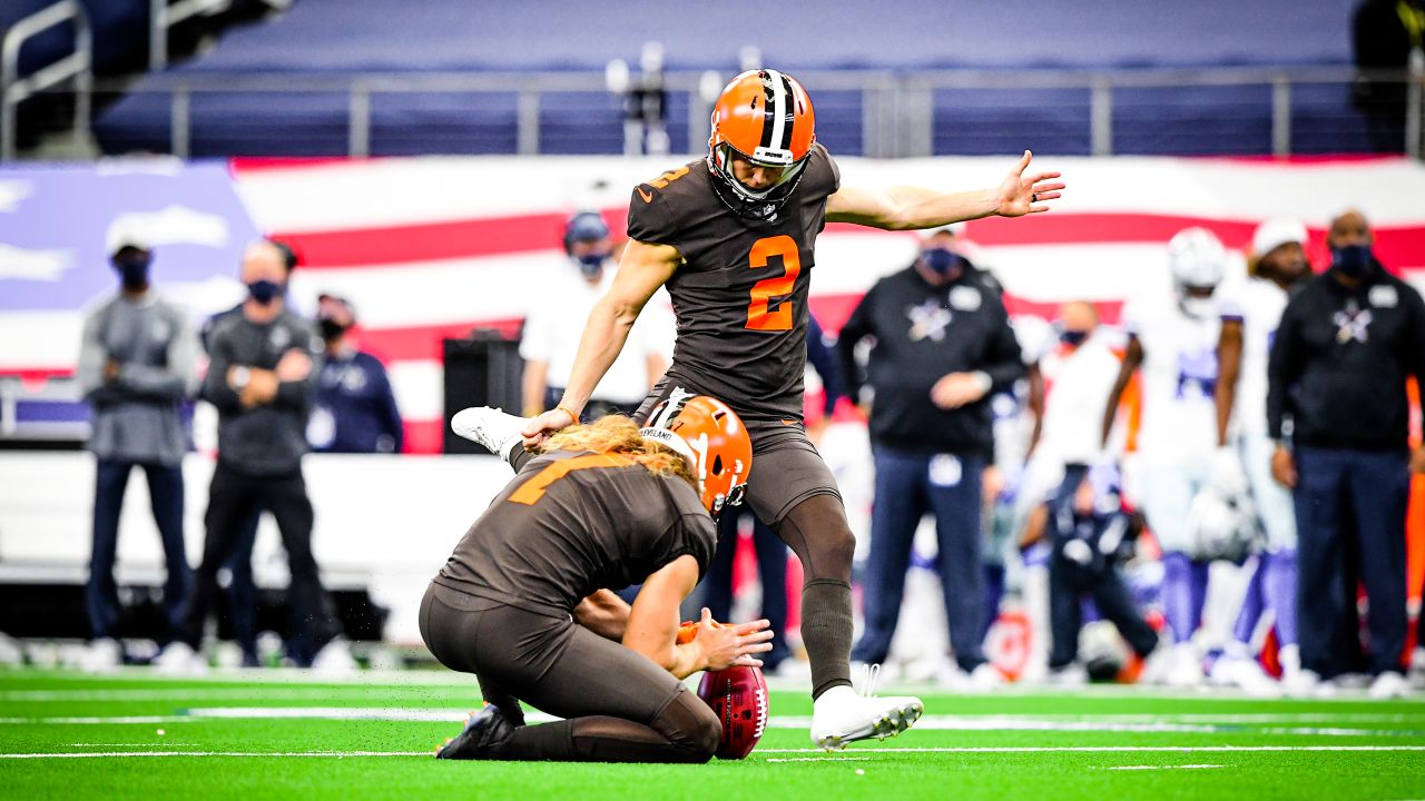 This somehow ended up an Odell Beckham Jr. touchdown as the Browns beat  Dallas in a wild 49-38 game