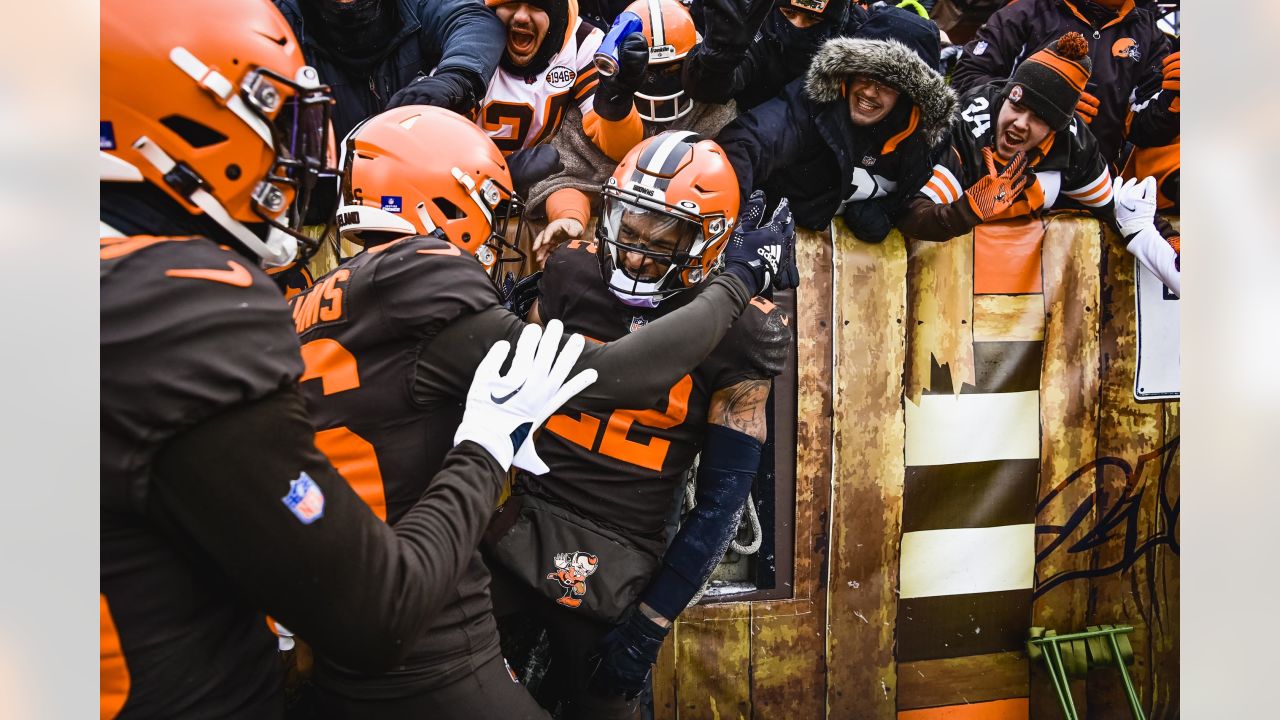 A.J. Green III Cleveland Browns Game-Used #38 Brown Jersey vs. New Orleans  Saints on December 24 2022