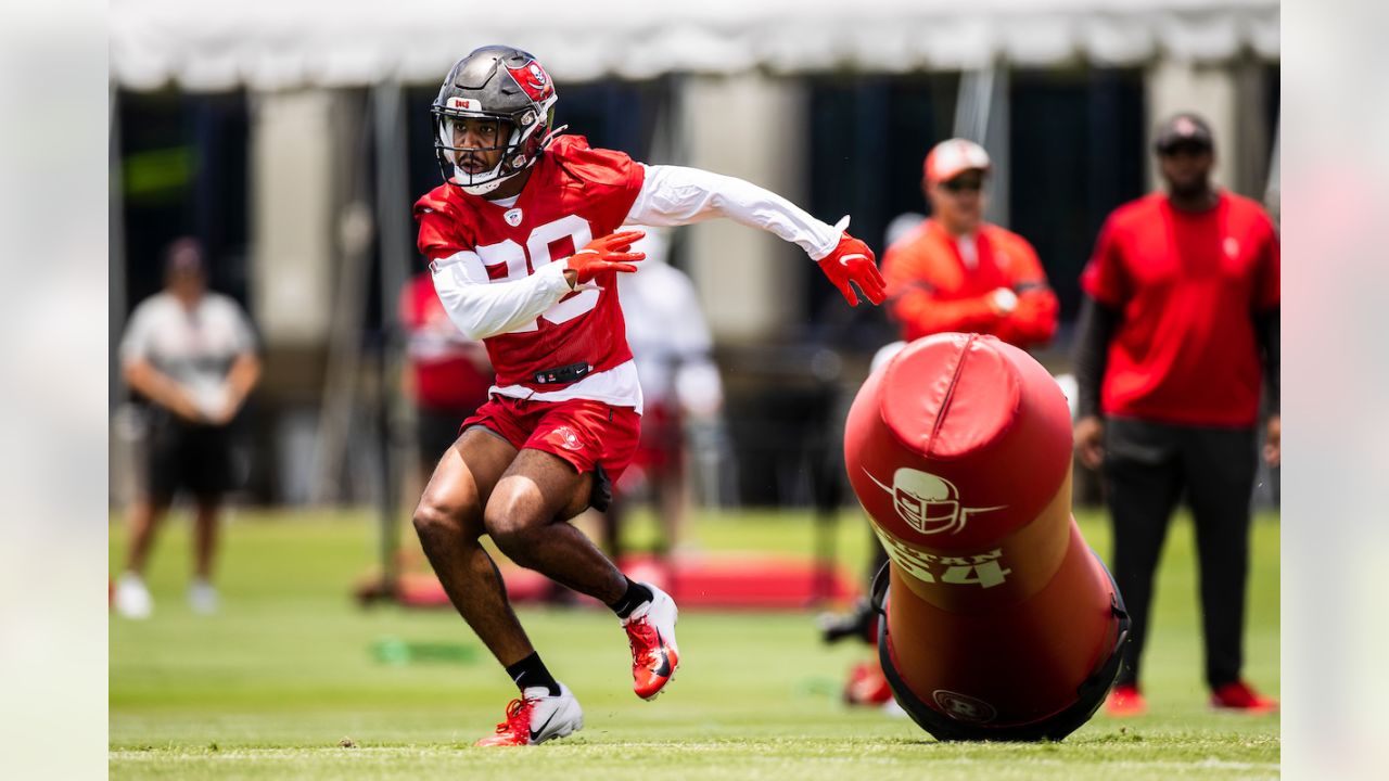 Tampa Bay Buccaneers safety Lawrence White IV (28) during the