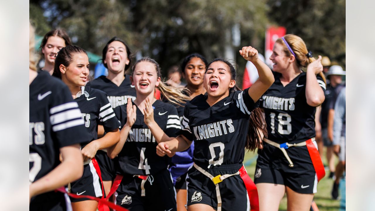 Tampa Bay Buccaneers Girls Flag Football Preseason Classic - Tara  Battiato/Darcie Glazer Kassewitz 