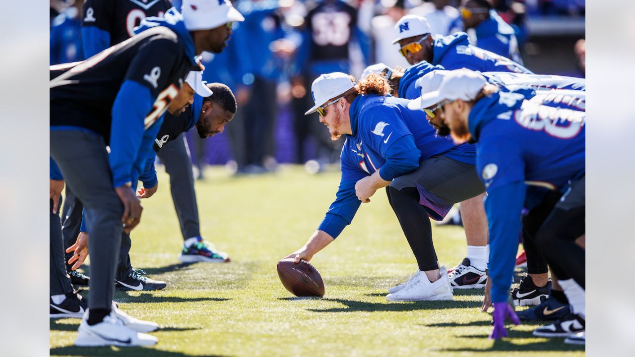 Las Vegas Ballpark turns into football field ahead of 2022 NFL Pro Bowl