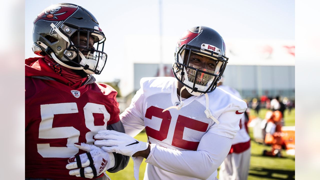 Tampa Bay Buccaneers cornerback Sean Murphy-Bunting during NFL football  practice, Wednesday, Feb. 3, 2021 in Tampa, Fla. The Buccaneers will face  the Kansas City Chiefs in Super Bowl 55. (Kyle Zedaker/Tampa Bay