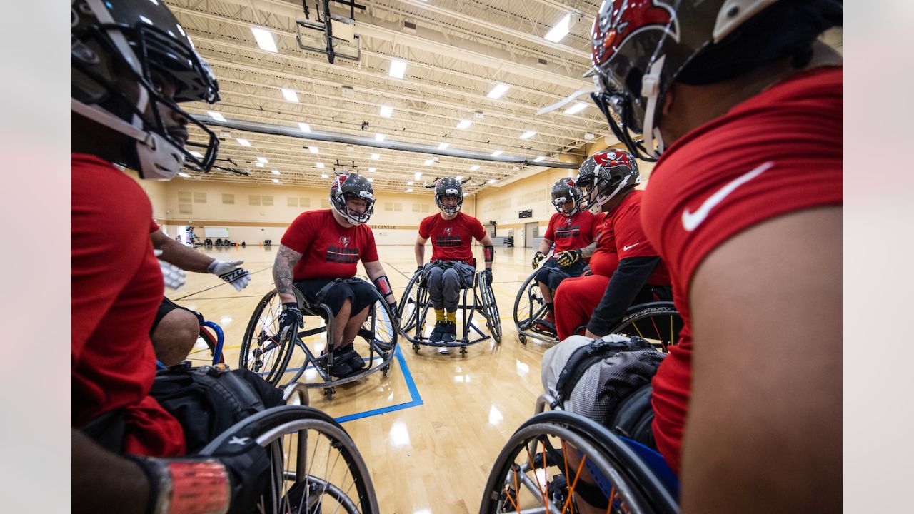 We can do anything': Buccaneers wheelchair football team excited for  inaugural season in 'Champa Bay'