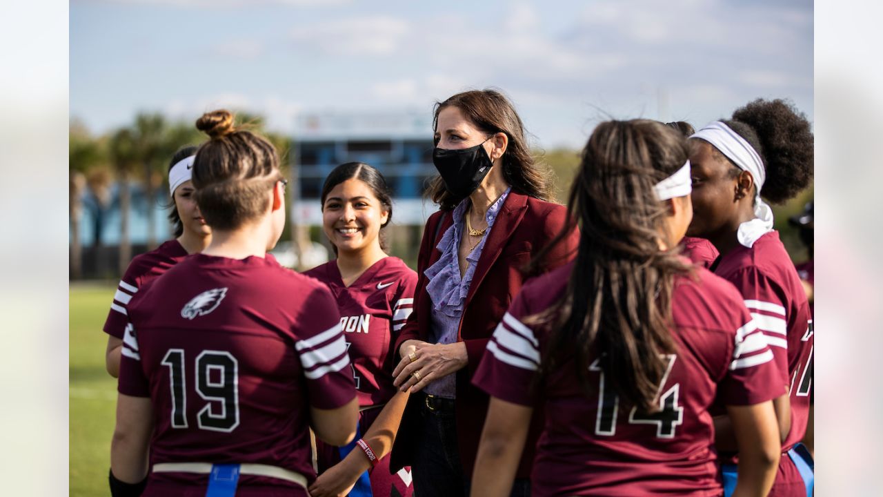 Tampa Bay Buccaneers Girls Flag Football Preseason Classic - Tara  Battiato/Darcie Glazer Kassewitz 