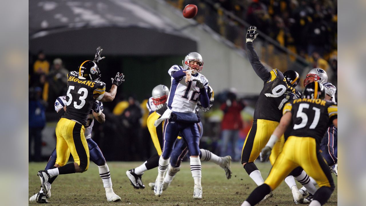 Brady's FIRST AFC Championship! (Patriots vs. Steelers, 2001 AFC