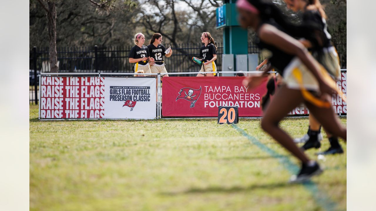 Tampa Bay Buccaneers Foundation on X: The schedule for the 4th annual  Girls Flag Football Preseason Classic is set! Kicking off Thursday We  can't wait to watch nearly 1,500 athletes compete! #GoBucs @