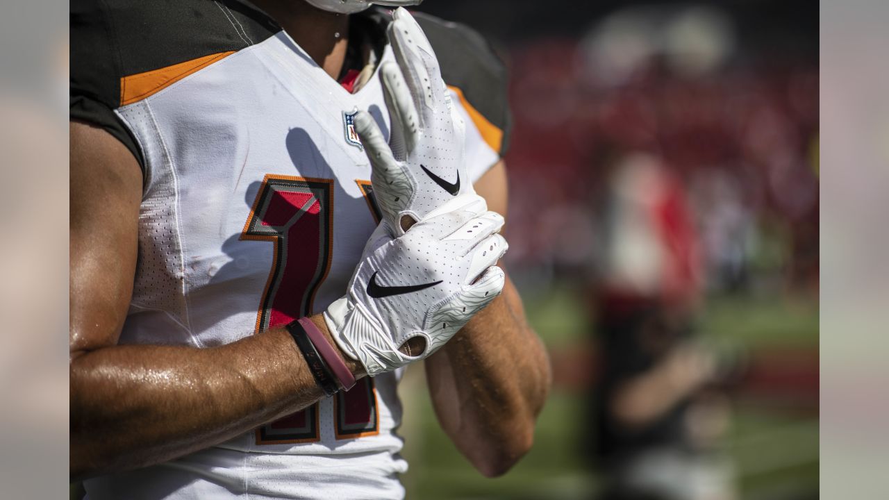 Mike Evans' historic milestone puts his jersey, gloves in Hall of Fame