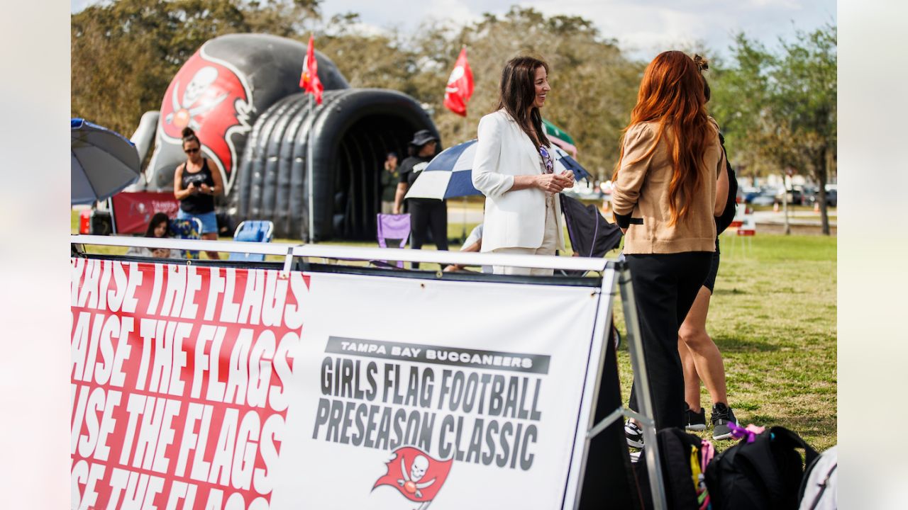 Tampa Bay Buccaneers Foundation on X: The schedule for the 4th annual  Girls Flag Football Preseason Classic is set! Kicking off Thursday We  can't wait to watch nearly 1,500 athletes compete! #GoBucs @