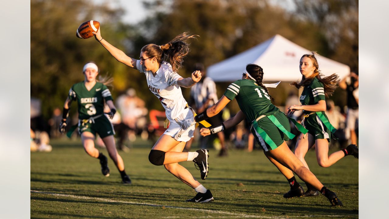 Tampa Bay Buccaneers host annual girls flag football tournament