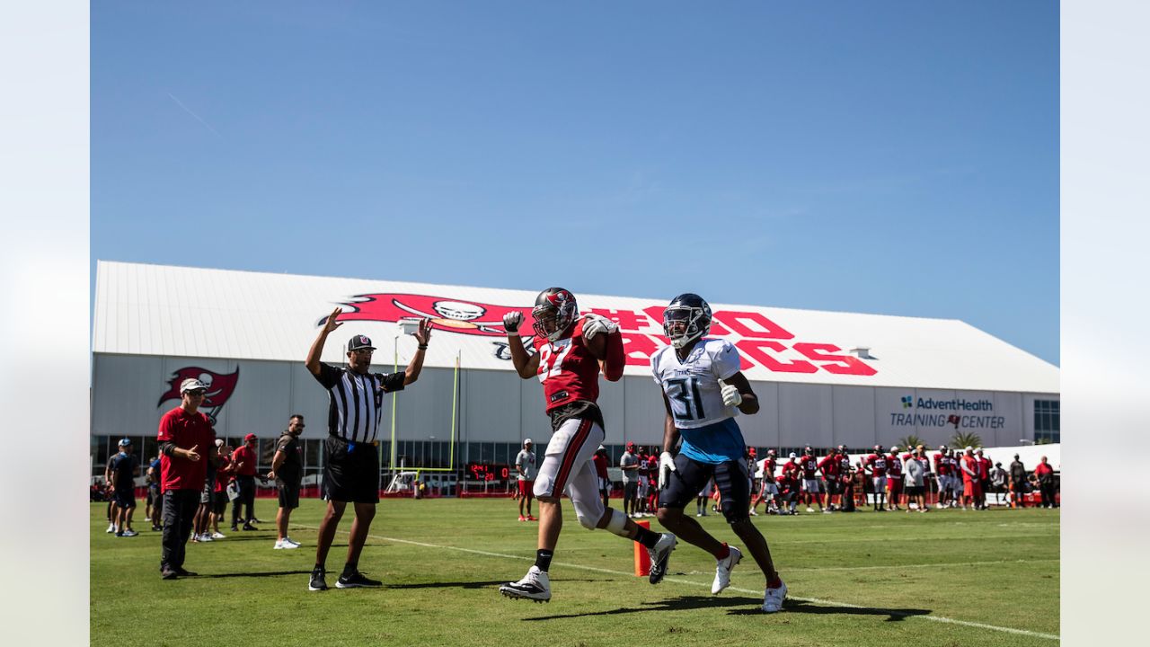 Tennessee Titans, Tampa Bay Buccaneers conclude practices with a fight