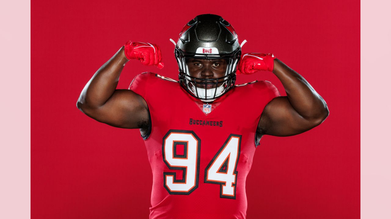 Tampa Bay Buccaneers tight end Kemore Gamble at the NFL football team's  rookie training camp practice Saturday, May 13, 2023, in Tampa, Fla. (AP  Photo/Chris O'Meara Stock Photo - Alamy