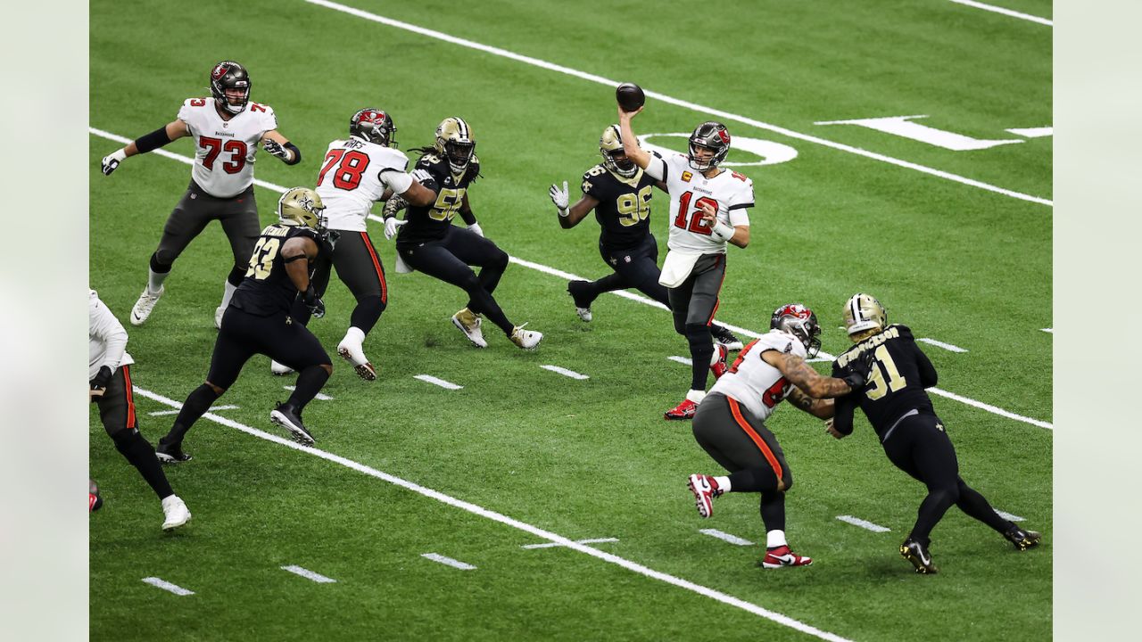 Highlighting the Bucs win over the Saints in New Orleans in the divisional  round of the NFL playoffs