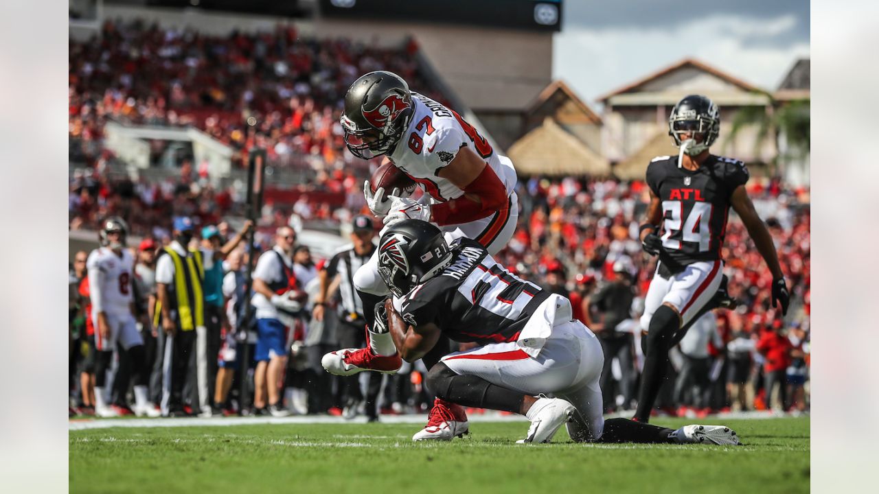 Bucs 48, Falcons 25: Tom Brady, Mike Edwards spark Tampa Bay's big win