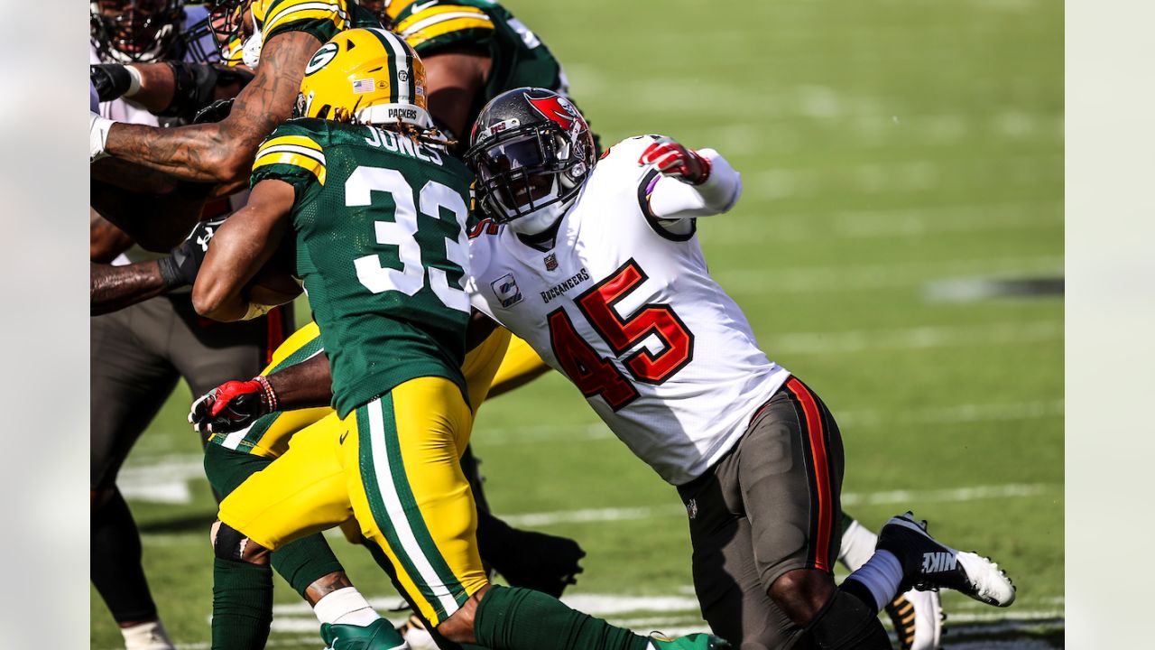 Packers handed first loss of season, lose to Buccaneers 38-10