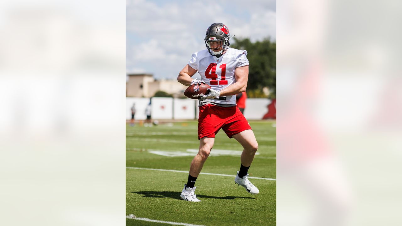 TAMPA, FL - AUGUST 13: Tampa Bay Buccaneers tight end Ben Beise