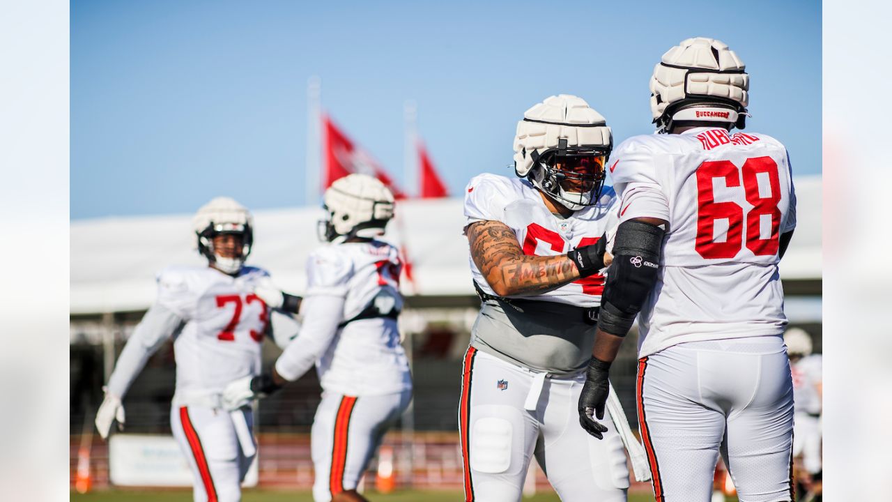 Tampa Bay Buccaneers tight end Cade Otton (88) after a catch during an NFL  football training camp practice Monday, July 31, 2023, in Tampa, Fla. (AP  Photo/Chris O'Meara Stock Photo - Alamy