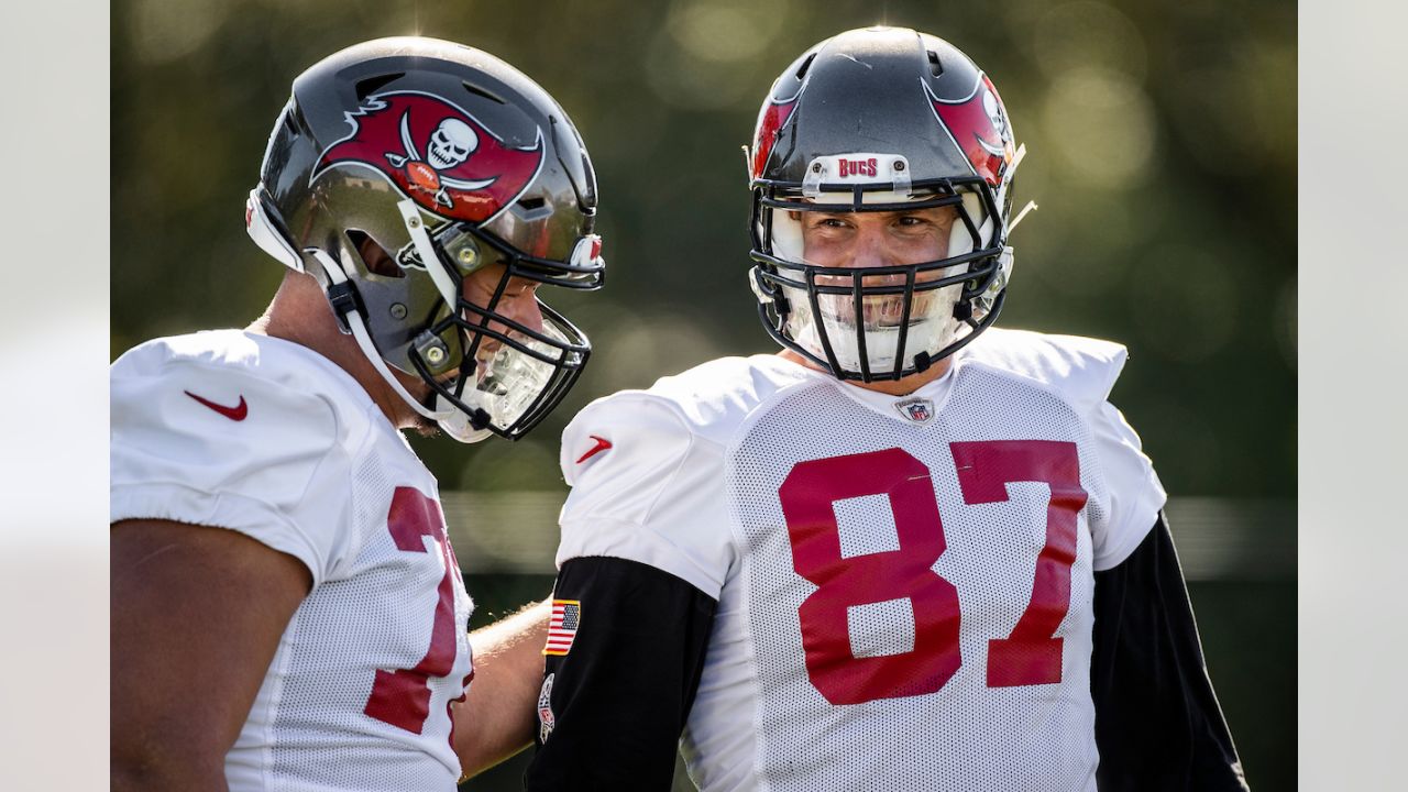 TAMPA, FL - JANUARY 23: Tampa Bay Buccaneers Offensive Tackle Josh